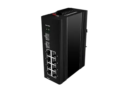 إدارة صناعية PoE 8x1 0/Switch/M RJ45 ، 2x x x SFP