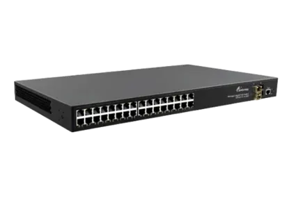 Layer2 مفتاح PoE مُدار 32x1 0/1000 قاعدة-t ، 4xGigabit SFP