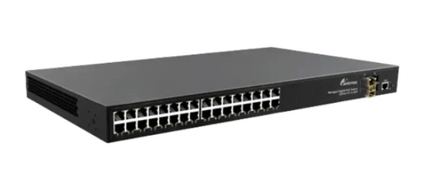 Layer2 مفتاح PoE مُدار 32x1 0/1000 قاعدة-t ، 4xGigabit SFP