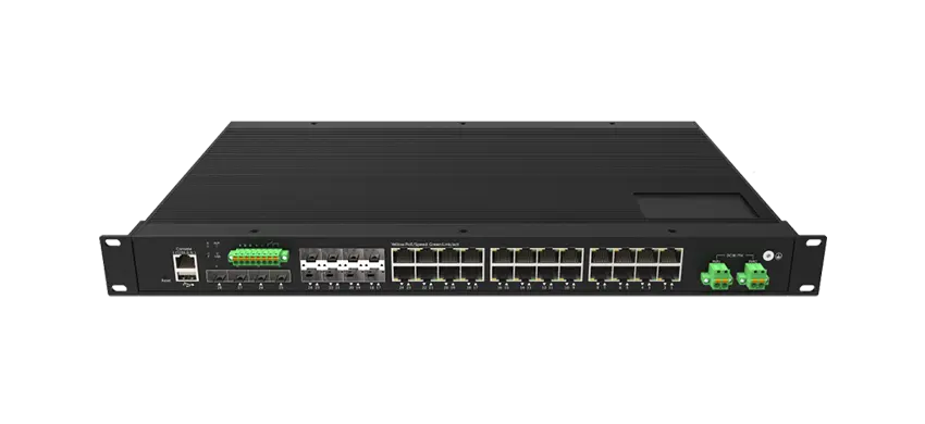 16xGE RJ45 ، 8xGE كومبو ، 4x10G SFP دعم DI/DO و RS485 ، منفذ 1-2 دعم BT 90w