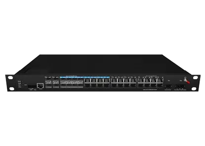 مفتاح إيثرنت مُدار صناعي Rackmount 3 16x1 0/1.8/M RJ45 ، 8x42 M كومبو ، 4x x M SFP