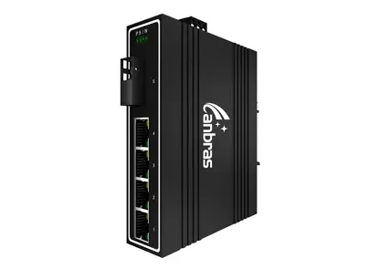 مفتاح إيثرنت صناعي 1x1000Base-X ، 4x1 0/1000 base-t (PoE اختياري