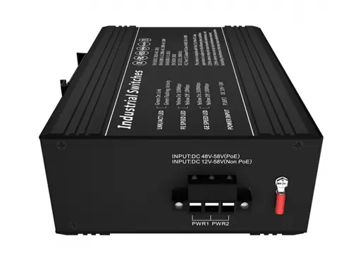 100Base-T Industrial Ethernet Switch (PoE Optional)