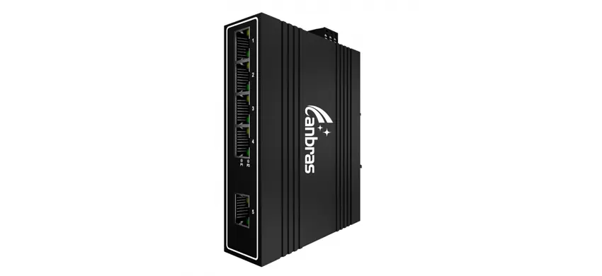 مفتاح صناعي غير مُدار 5x1 0/1000BASE-t (PoE اختياري)