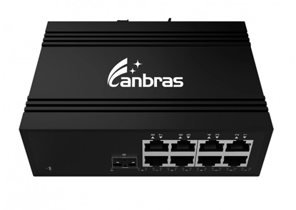 مفتاح صناعي غير مُدار 8x1 0/، Base-T (PoE اختياري)