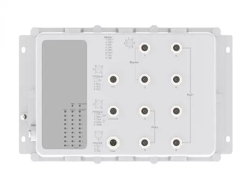 1000Base-T Industrial PoE Switch, Waterproof IP67