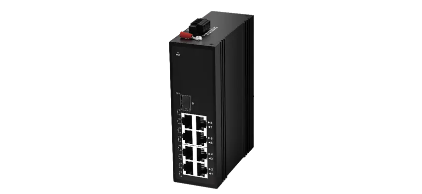 8x1/إيثرنت/مفتاح M RJ45 (e) صناعي ، وصلة الإرسال 1x47 M SFP ،