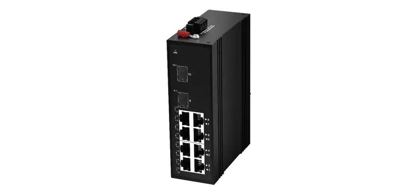 Ex1 صناعي 8x1 0/إيثرنت/مفتاح M RJ45 (e) ، وصلة الإرسال 2x42 M SFP
