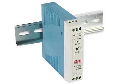 20 واط إخراج واحد دين السكك الحديدية الصناعية امدادات الطاقة