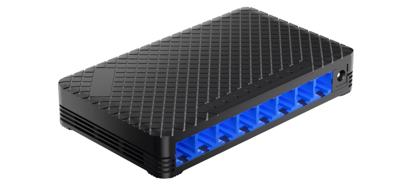 8 منفذ 10/8000 M مفتاح إيثرنت سريع