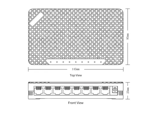 100M Fast Ethernet Switch