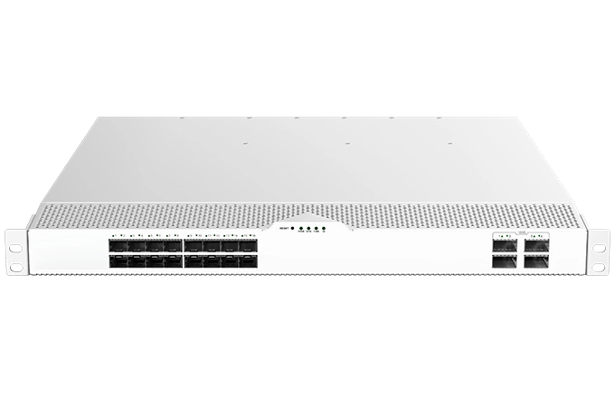 صندوق تبديل أبيض لمركز البيانات PTP مع Renesas 16x10G SFP ، 4 x our G QSFP28