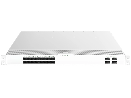 صندوق تبديل أبيض لمركز البيانات PTP مع Renesas 16x10G SFP ، 4 x our G QSFP28