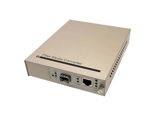 محول وسائط مُدار مستقل 10/من 1000 قاعدة-tx إلى 1000 قاعدة-fx