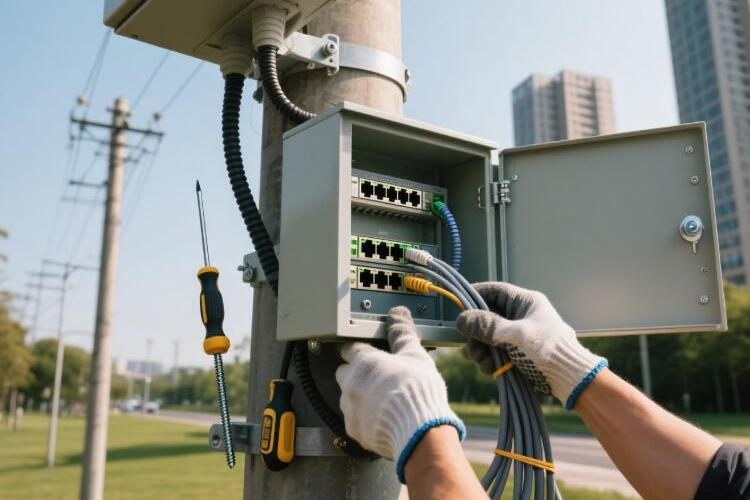 كيفية تثبيت صندوق مفاتيح PoE خارجي: دليل خطوة بخطوة