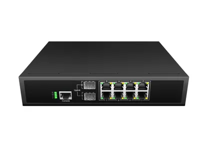 مفتاح إيثرنت مُدار L3 Lite 8x1 0/1000 base-t ، 2xGigabit SFP