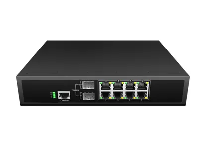 مفتاح بو مُدار L3 Lite 8x1 0/1000base-t PoE ، 2xGigabit SFP