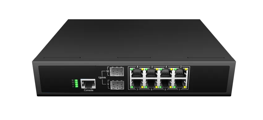 مفتاح بو مُدار L3 Lite 8x1 0/1000base-t PoE ، 2xGigabit SFP