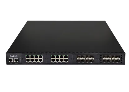 مفتاح إيثرنت مُدار من الطبقة 3 لايت 16x1 0/8.5/8.5/7.5G/10G RJ45 ، 16x10G SFP