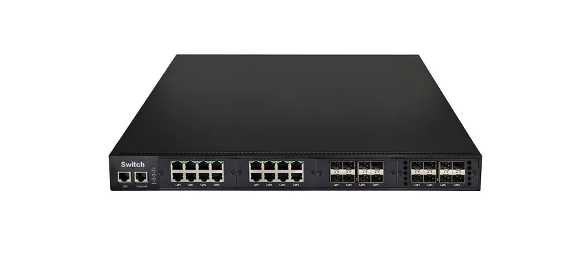 مفتاح إيثرنت مُدار من الطبقة 3 لايت 16x1 0/8.5/8.5/7.5G/10G RJ45 ، 16x10G SFP