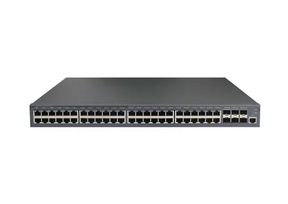 مفتاح قابل للتكديس مع منافذ TX 48GE ، 6 x 10GE/GE منافذ SFP