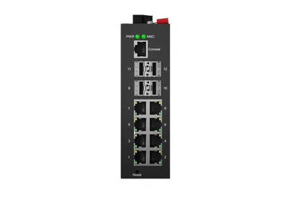 مفتاح كهربائي مُدار من Din-Rail 3 Lite 8x1 0/من من من من/M RJ45 ، 4x x x x SFP