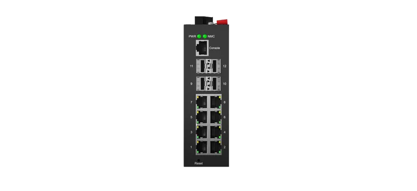 مفتاح كهربائي مُدار من Din-Rail 3 Lite 8x1 0/من من من من/M RJ45 ، 4x x x x SFP